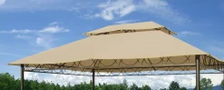 Bissolo Casa Gazebi E Accessori<Vendita online di TELO DI RICAMBIO PER GAZEBO MT 3X3 YF3236B BEIGE