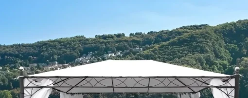 Bissolo Casa Gazebi E Accessori<Vendita online di TELO DI RICAMBIO X GAZEBO MT 3X4 TP69 BIANCO