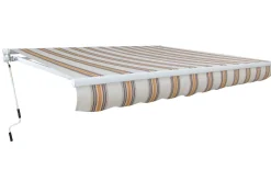 Bissolo Casa Tende Da Sole<Vendita online di TENDA DA SOLE ESTENSIBILE MT 3X2 RIGATO ROSSO