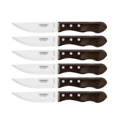 Bissolo Casa Posate Coltelli|Accessori<Vendita online di TRAMONTINA - SET 6 COLTELLI DA BISTECCA IN ACCIAIO INOX E POLYWOOD
