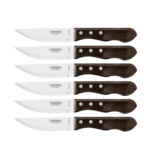 Bissolo Casa Posate Coltelli|Accessori<Vendita online di TRAMONTINA - SET 6 COLTELLI DA BISTECCA IN ACCIAIO INOX E POLYWOOD