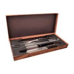 Bissolo Casa Posate Servizio Completo|Accessori<Vendita online di TRAMONTINA - SET 3 UTENSILI DA BARBECUE ACCIAIO INOX E POLYWOOD