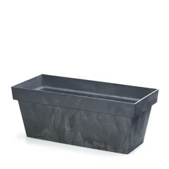 Bissolo Casa Vasi<Vendita online di VASO CUBE 39,2X18,2X16CM ANTRACITE