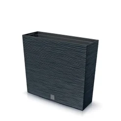 Bissolo Casa Vasi<Vendita online di VASO FURU CASE TOWER 77X23.5 H 68.6CM IN PLASTICA ANTRACITE