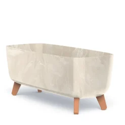 Bissolo Casa Vasi<Vendita online di VASO GRACIA CASE EFFETTO CEMENTO 58X24X23,5CM CREMA