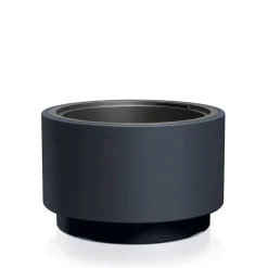 Bissolo Casa Vasi<Vendita online di VASO HEOS DIAM. 46,8 H. 29,5 ANTRACITE
