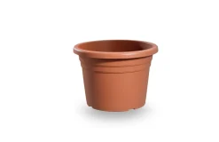 Bissolo Casa Vasi<Vendita online di VASO JESOLO 70LT DIAM. 60 IN PLASTICA TERRACOTTA