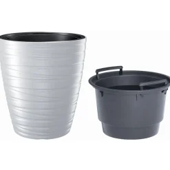 Bissolo Casa Vasi<Vendita online di VASO MAZE 8/16LT 29,6X33CM BIANCO