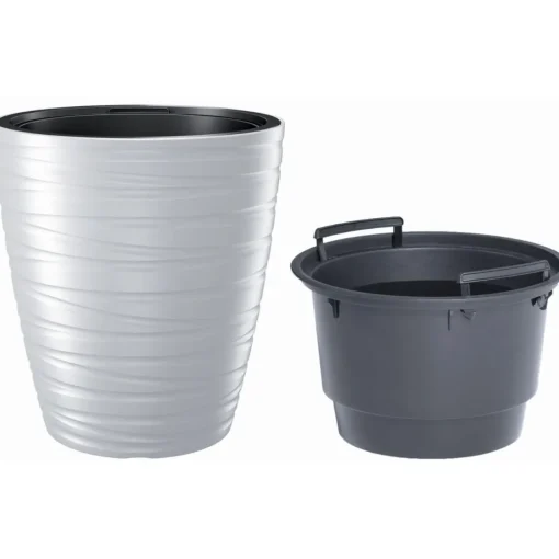 Bissolo Casa Vasi<Vendita online di VASO MAZE 8/16LT 29,6X33CM BIANCO