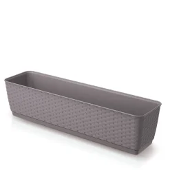 Bissolo Casa Vasi<Vendita online di VASO RATOLLA P 59X15,4X14,2CM MOCCA