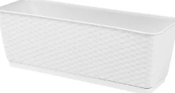 Bissolo Casa Vasi<Vendita online di VASO RATOLLA 29,3X12X12,6CM BIANCO