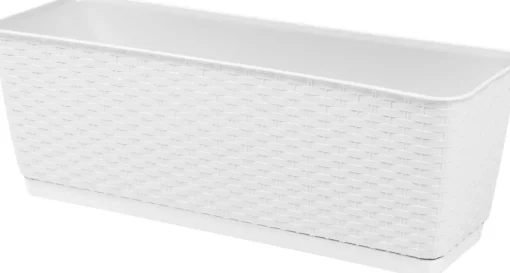 Bissolo Casa Vasi<Vendita online di VASO RATOLLA 29,3X12X12,6CM BIANCO