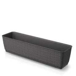 Bissolo Casa Vasi<Vendita online di VASO RATOLLA CASE P 59X15,4X14,2CM TERRA D'OMBRA