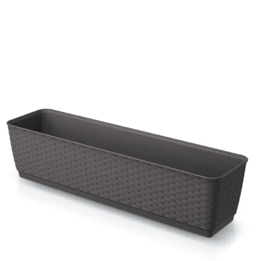 Bissolo Casa Vasi<Vendita online di VASO RATOLLA CASE P 59X15,4X14,2CM TERRA D'OMBRA