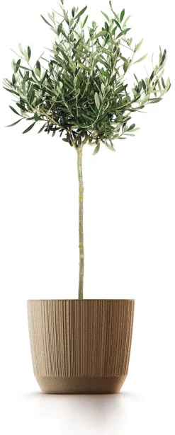 Bissolo Casa Vasi<Vendita online di VASO RYFO ECO WOOD ECO COFFEE DIAM. 10,7 H. 9,1