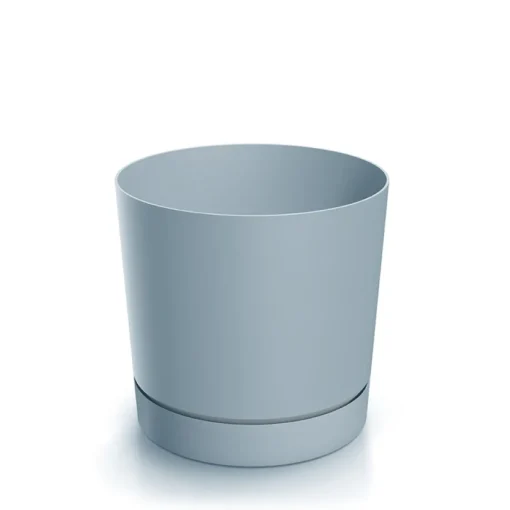 Bissolo Casa Vasi<Vendita online di VASO TUBO P DIAM. 29,2 H. 28,3 GRIGIO CHIARO