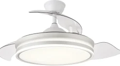 Bissolo Casa Piccoli Ventilazione|Ventilazione<VENTILATORE DA SOFFITTO A LED DIAM. 107CM BIANCO