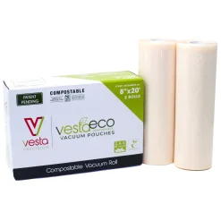 Bissolo Casa Piccoli Cucina|Cucina<VESTA - SET 2 ROTOLI BIODEGRADABILI X SOTTOVUOTO 20X609CM TRASPARENTI