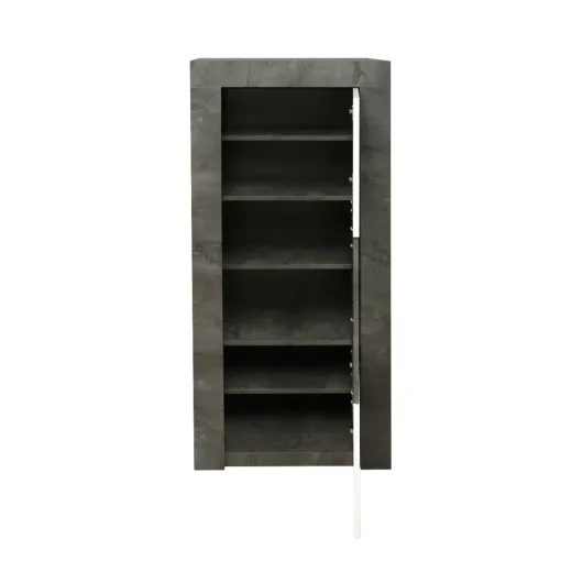 Bissolo Casa Credenze E Vetrine<VETRINA 1 ANTA MOD. CAPRI OSSIDO E BIANCO LUCIDO: vendita online VETRINA 1 ANTA MOD. CAPRI OSSIDO E BIANCO LUCIDO in offerta