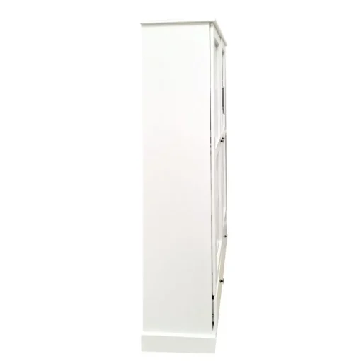 Bissolo Casa Mobili Shabby Chic|Credenze E Vetrine In Arte Povera<Vetrina bianca: vetrina bianco opaco in legno massello