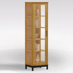 Bissolo Casa Credenze E Vetrine In Arte Povera|Credenze E Vetrine<Vetrina in legno massello: offerta vetrina in legno massello quercia