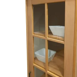 Bissolo Casa Credenze E Vetrine In Arte Povera|Credenze E Vetrine<Vetrina in legno massello: offerta vetrina in legno massello quercia
