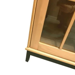 Bissolo Casa Credenze E Vetrine In Arte Povera|Credenze E Vetrine<Vetrina in legno massello: offerta vetrina in legno massello quercia
