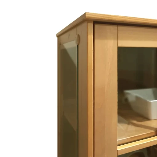 Bissolo Casa Credenze E Vetrine In Arte Povera|Credenze E Vetrine<Vetrina in legno massello: offerta vetrina in legno massello quercia