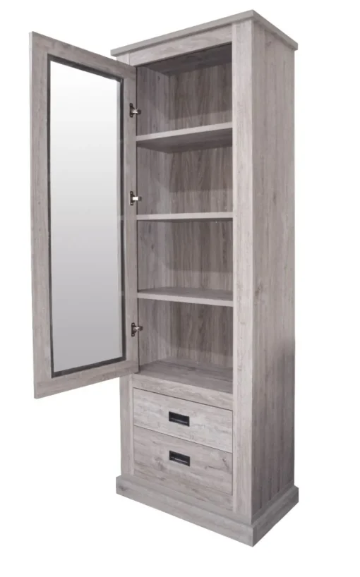 Bissolo Casa Mobili Shabby Chic|Credenze E Vetrine<VETRINA MODERNA ANCONA OAK: vendita online VETRINA MODERNA ANCONA OAK in offerta