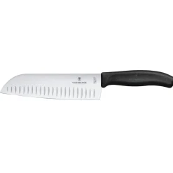 Bissolo Casa Posate Coltelli<VICTORINOX - COLTELLO SANTOKU ALVEOLATO LINEA SWISS CLASSIC 17CM