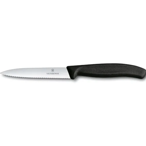 Bissolo Casa Posate Coltelli<VICTORINOX - SPELUCCHINO ONDULATO LINEA SWISS CLASSIC 10CM