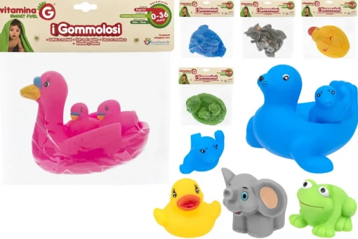 Bissolo Casa Prima Infanzia<VITAMINA G - GOMMOLOSI FAMIGLIA ANIMALI 3PZ ASSORTITO: vendita online VITAMINA G - GOMMOLOSI FAMIGLIA ANIMALI 3PZ ASSORTITO in offerta