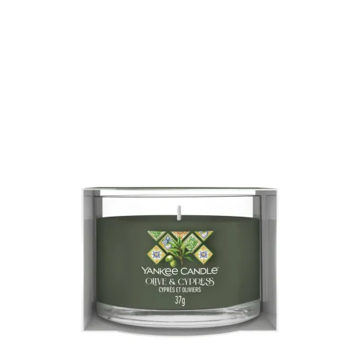 Bissolo Casa Yankee Candle Votive In Vetro<YANKEE CANDLE - CANDELA VOTIVE IN VETRO OLIVE AND CYPRESS: vendita online YANKEE CANDLE - CANDELA VOTIVE IN VETRO OLIVE AND CYPRESS in offerta