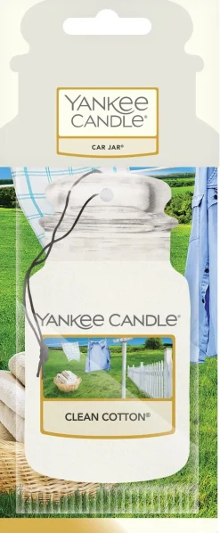 Bissolo Casa Yankee Candle Profumatori Auto<YANKEE CANDLE - CAR JAR CLEAN COTTON: vendita online YANKEE CANDLE - CAR JAR CLEAN COTTON in offerta