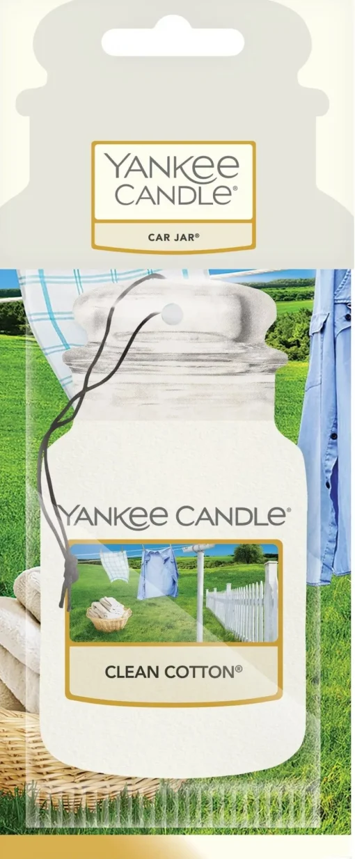 Bissolo Casa Yankee Candle Profumatori Auto<YANKEE CANDLE - CAR JAR CLEAN COTTON: vendita online YANKEE CANDLE - CAR JAR CLEAN COTTON in offerta