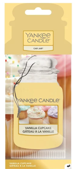 Bissolo Casa Yankee Candle Profumatori Auto<YANKEE CANDLE - CAR JAR VANILLA CUPCAKE: vendita online YANKEE CANDLE - CAR JAR VANILLA CUPCAKE in offerta