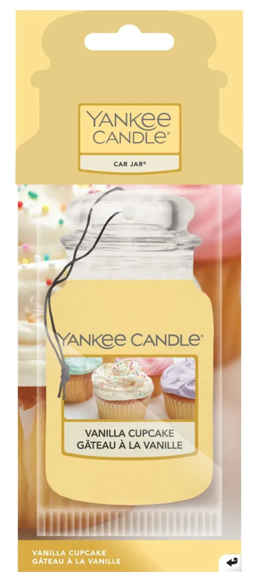 Bissolo Casa Yankee Candle Profumatori Auto<YANKEE CANDLE - CAR JAR VANILLA CUPCAKE: vendita online YANKEE CANDLE - CAR JAR VANILLA CUPCAKE in offerta
