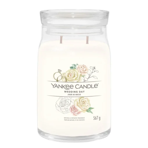 Bissolo Casa Yankee Candle Giare Grandi<YANKEE CANDLE - GIARA GRANDE 2 STOPPINI WEDDING DAY: vendita online YANKEE CANDLE - GIARA GRANDE 2 STOPPINI WEDDING DAY in offerta