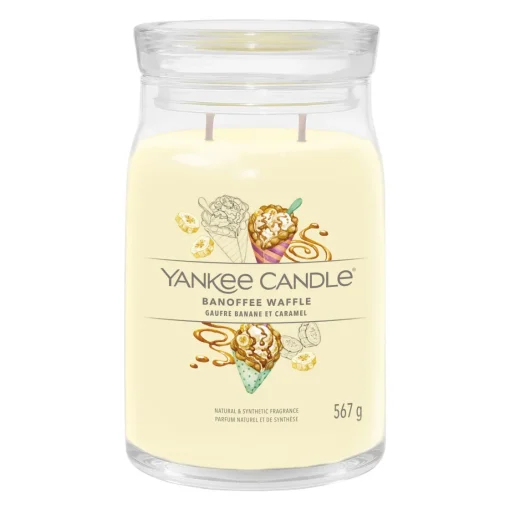 Bissolo Casa Yankee Candle Giare Grandi<YANKEE CANDLE - GIARA GRANDE 2 STOPPINI BANOFFEE WAFFLE: vendita online YANKEE CANDLE - GIARA GRANDE 2 STOPPINI BANOFFEE WAFFLE in offerta
