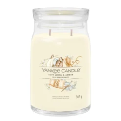 Bissolo Casa Yankee Candle Giare Grandi<YANKEE CANDLE - GIARA GRANDE 2 STOPPINI SOFT WOOL AMBER: vendita online YANKEE CANDLE - GIARA GRANDE 2 STOPPINI SOFT WOOL AMBER in offerta