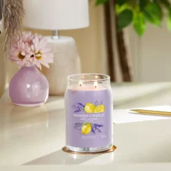 Bissolo Casa Yankee Candle Giare Grandi<YANKEE CANDLE - GIARA GRANDE 2 STOPPINI LEMON LAVENDER: vendita online YANKEE CANDLE - GIARA GRANDE 2 STOPPINI LEMON LAVENDER in offerta
