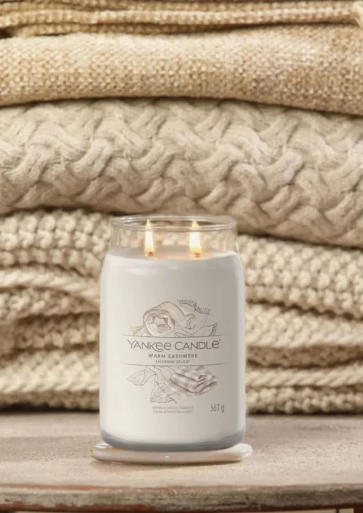 Bissolo Casa Yankee Candle Giare Grandi<YANKEE CANDLE - GIARA GRANDE 2 STOPPINI WARM CASHMERE: vendita online YANKEE CANDLE - GIARA GRANDE 2 STOPPINI WARM CASHMERE in offerta