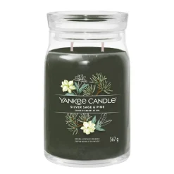 Bissolo Casa Yankee Candle Giare Grandi<YANKEE CANDLE - GIARA GRANDE 2 STOPPINI SILVER SAGE AND PINE: vendita online YANKEE CANDLE - GIARA GRANDE 2 STOPPINI SILVER SAGE AND PINE in offerta