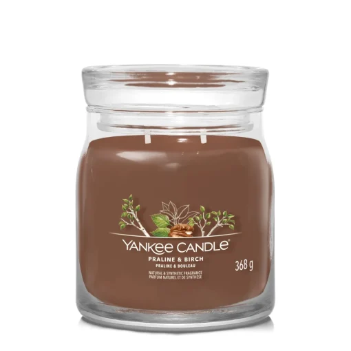 Bissolo Casa Yankee Candle Giare Medie<YANKEE CANDLE - GIARA MEDIA 2 STOPPINI PRALINE AND BIRCH: vendita online YANKEE CANDLE - GIARA MEDIA 2 STOPPINI PRALINE AND BIRCH in offerta