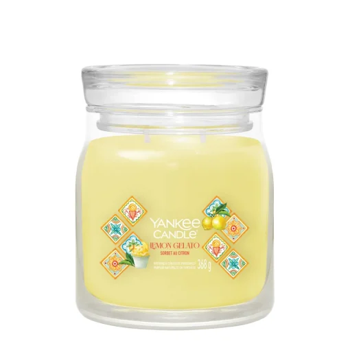 Bissolo Casa Yankee Candle Giare Medie<YANKEE CANDLE - GIARA MEDIA 2 STOPPINI LEMON GELATO: vendita online YANKEE CANDLE - GIARA MEDIA 2 STOPPINI LEMON GELATO in offerta