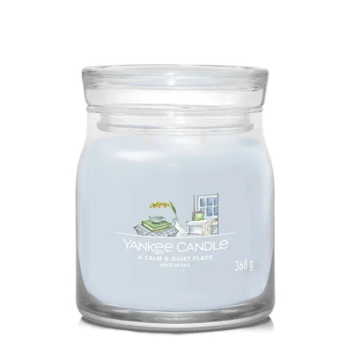 Bissolo Casa Yankee Candle Giare Medie<YANKEE CANDLE - GIARA MEDIA 2 STOPPINI CALM AND QUIET PLACE: vendita online YANKEE CANDLE - GIARA MEDIA 2 STOPPINI CALM AND QUIET PLACE in offerta