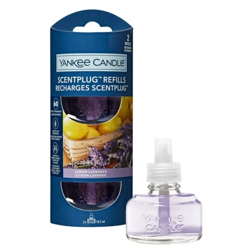 Bissolo Casa Yankee Candle Diffusori Per Ambienti<YANKEE CANDLE - SET 2 RICARICHE SCENTPLUG LEMON LAVENDER: vendita online YANKEE CANDLE - SET 2 RICARICHE SCENTPLUG LEMON LAVENDER in offerta