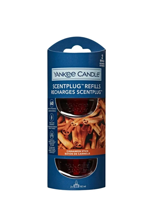 Bissolo Casa Yankee Candle Diffusori Per Ambienti<YANKEE CANDLE - SET 2 RICARICHE SCENTPLUG CINNAMON STICK: vendita online YANKEE CANDLE - SET 2 RICARICHE SCENTPLUG CINNAMON STICK in offerta