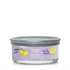 Bissolo Casa Yankee Candle Tumbler Grandi<YANKEE CANDLE - TUMBLER 5 STOPPINI LEMON LAVENDER: vendita online YANKEE CANDLE - TUMBLER 5 STOPPINI LEMON LAVENDER in offerta