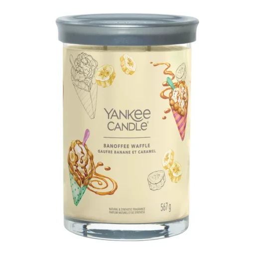 Bissolo Casa Yankee Candle Tumbler Grandi<YANKEE CANDLE - TUMBLER GRANDE 2 STOPPINI BANOFFEE WAFFLE: vendita online YANKEE CANDLE - TUMBLER GRANDE 2 STOPPINI BANOFFEE WAFFLE in offerta